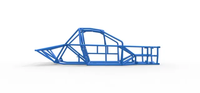 Frame of New Zealand Super Saloon race car Scale 1:25 — Image 14 of 17