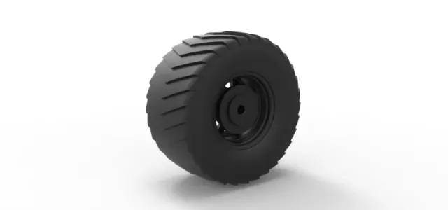 Diecast Wheel from Pulling truck — Фото 4 из 6