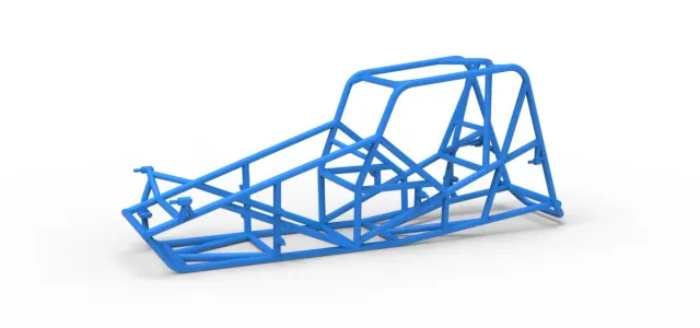 Frame of Silver Crown Car Version 3 Scale 1:25 — Фото 19 из 19