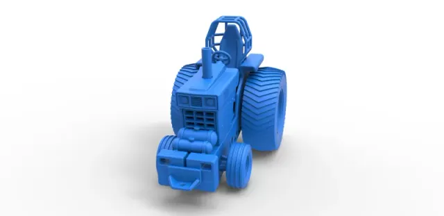 Fun short Pro Stock Pulling Tractor Version 1 Scale 1:25 — Фото 14 из 31