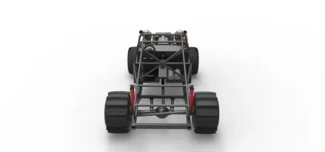 Uphill Sand Racing Dragster Base Version 3 Scale 1:25 — Фото 16 из 26