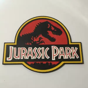 Jurassic Park Logo Coaster