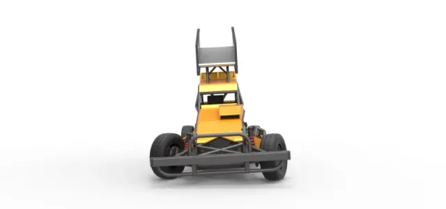 New Zealand Superstock car while turning Version 4 Scale 1:25 — Фото 7 из 29