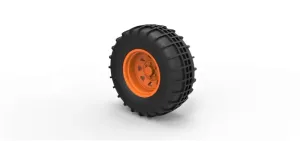 Diecast Rear wheel for Dune Buggy 5