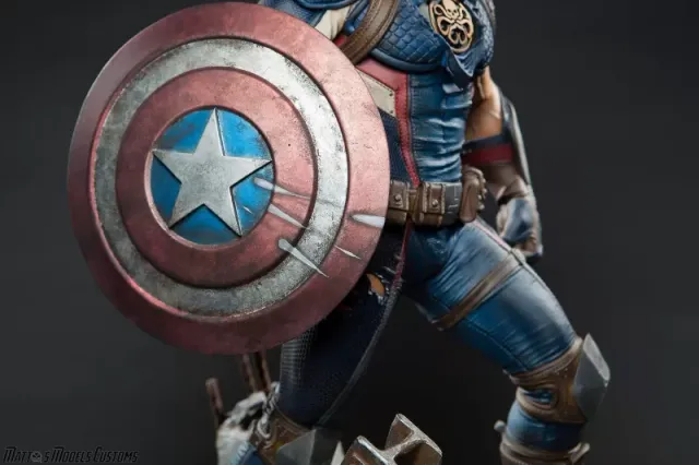 Hydra Captain America Statue Figure Print Model 3D STL — Фото 15 из 30