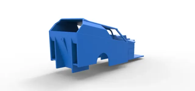Shell of Vintage Dirt Modified stock car Version 7 Scale 1:25 — Фото 12 из 28