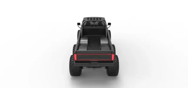 Diecast Monster Truck 6x6 concept Scale 1:25 — Фото 17 из 25