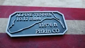 Mavericks Trail Badge Alpine Tunnel Hike, Offroad, biking,