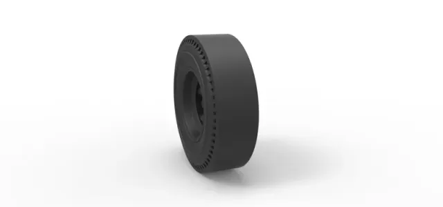 Diecast Rear wheel of old school dragster — Фото 2 из 6