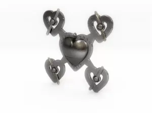 Hearts Drone Pendant