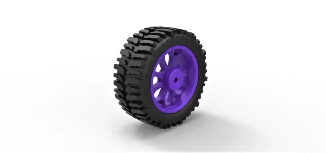 Diecast offroad wheel for lifted trucks — Фото 4 из 7