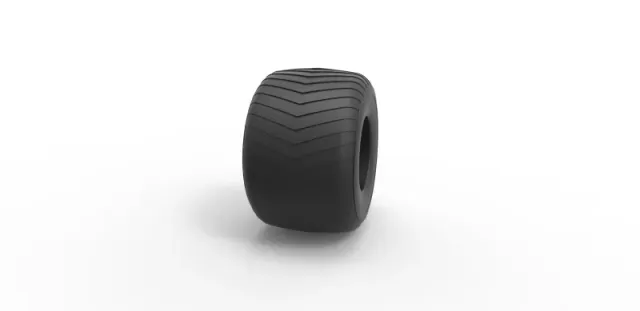 Diecast Monster Jam tire 5 Scale 1:25 — Фото 3 из 9