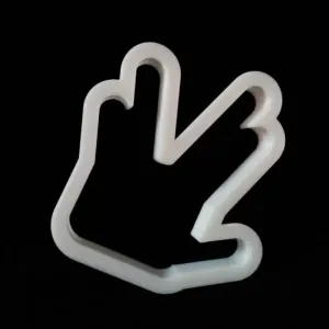 Live Long and Prosper Cookie Cutter