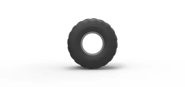 Diecast Monster Jam tire 28 Scale 1:25 — Image 5 of 9