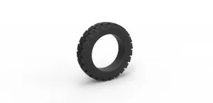 Diecast tractor front tire Scale 1 to 10
