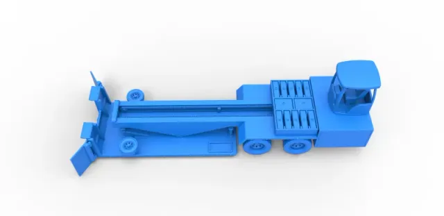 Diecast tractor pulling sled Scale 1 to 25 — Фото 18 из 31
