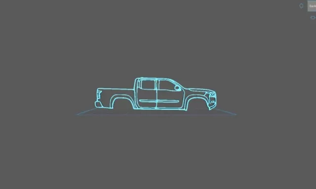 Nissan - Frontier 2022 Wall Art