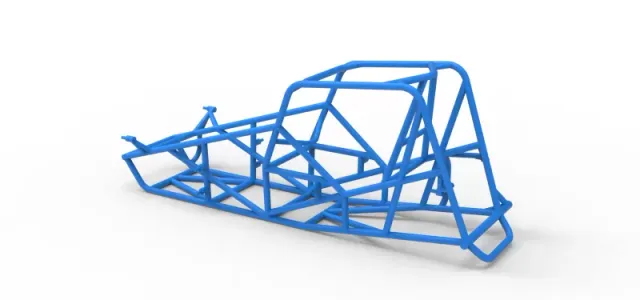 Frame of Silver Crown Car Version 3 Scale 1:25 — Фото 10 из 19