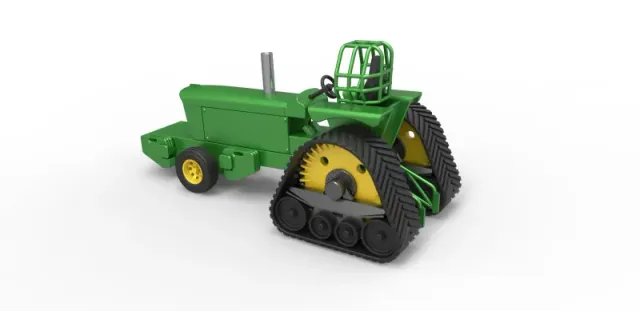 Pro Stock Pulling Tractor Version 3 Scale 1:25 — Фото 9 из 31