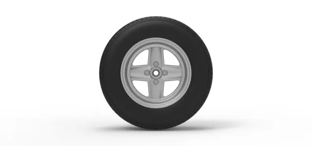 Rear wheel of BriSCA Formula 2 Stock Car Scale 1:25 — Фото 5 из 12