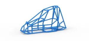 Frame of Quarter Midget Scale 1:16