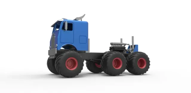 Diecast Monster truck 6x6 Scale 1:25 — Фото 2 из 31