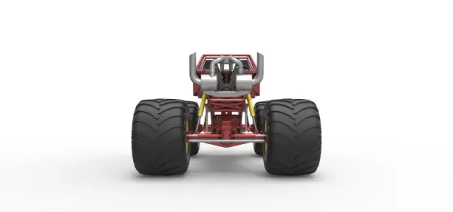 Monster truck base Version 3 Scale 1:25 — Image 7 of 26