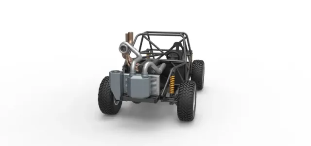 Uphill Sand Racing Dragster Base Scale 1:25 — Фото 5 из 29