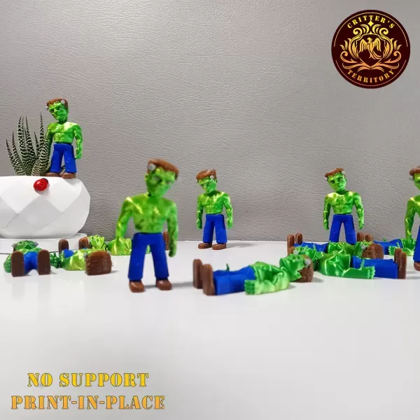 Flexi Mini Frankenstein | Halloween Special | No support | Print — Фото 3 из 4