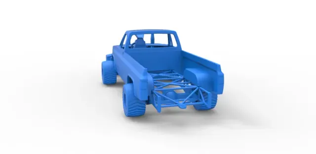 Diecast pulling truck 4wd Scale 1:25 — Фото 21 из 30