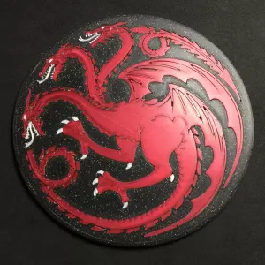 Game of Thrones House Targaryen Sigil Coaster