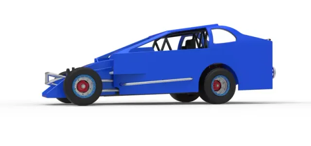 Northeast Dirt Modified stock car Version 2 Scale 1:25 — Фото 2 из 30