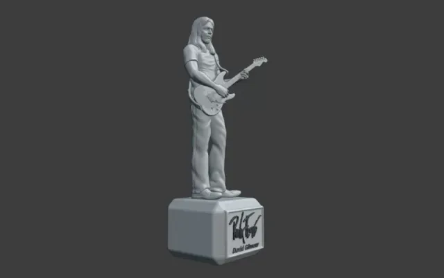 DAVID GILMOUR PINK FLOYD - 3D PRINTING — Фото 5 из 10
