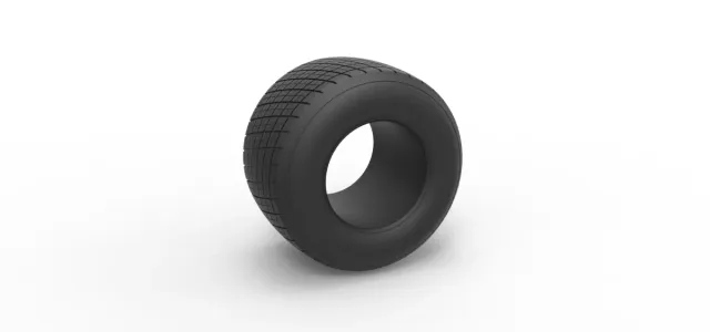 Diecast Dirt Sprint racing tire 4 Scale 1:25 — Фото 8 из 8