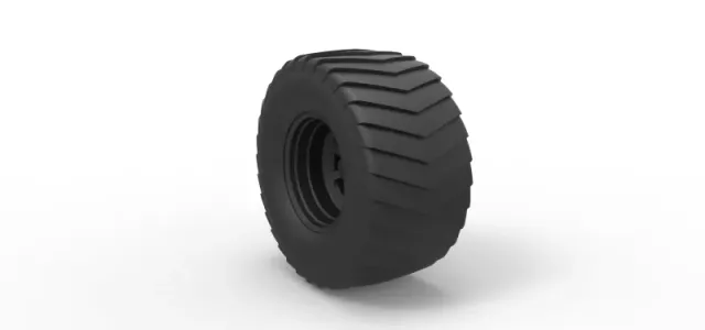 Diecast Wheel from Pulling truck — Фото 2 из 6