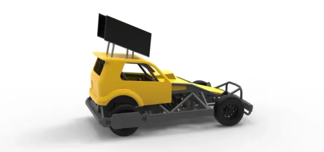 New Zealand Superstock car Version 5 Scale 1:25 — Фото 20 из 30