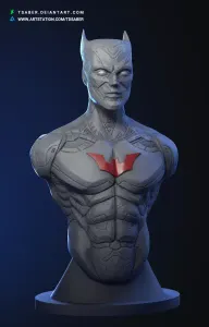 Model 2020 Batman 3D Bust