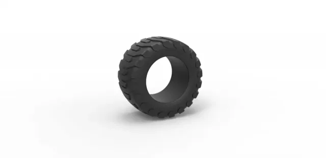 Diecast offroad tire 15 Scale 1 to 25 — Image 9 of 9