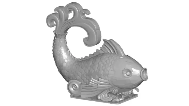FISH 3d model