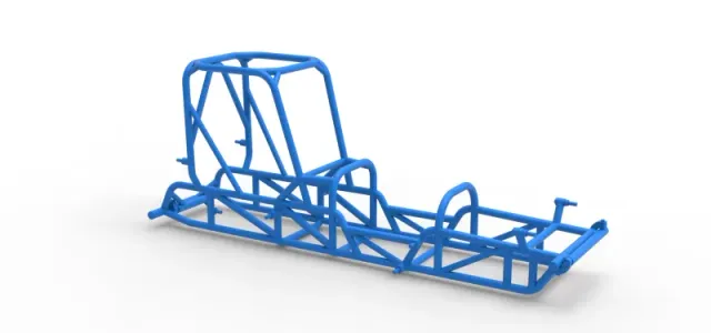 Frame of Dirt Silver Crown Champ car Version 2 Scale 1:25 — Image 15 of 17