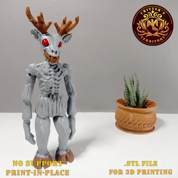 FLEXI WENDIGO HALLOWEEN SPECIAL | PRINT IN PLACE | NO SUPPORT — Фото 3 из 4