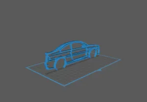 BMW - M3 CSL E46 Wall Art