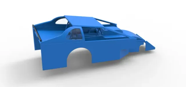 Shell of Northeast Dirt Modified stock car Version 2 Scale 1:25 — Фото 14 из 24