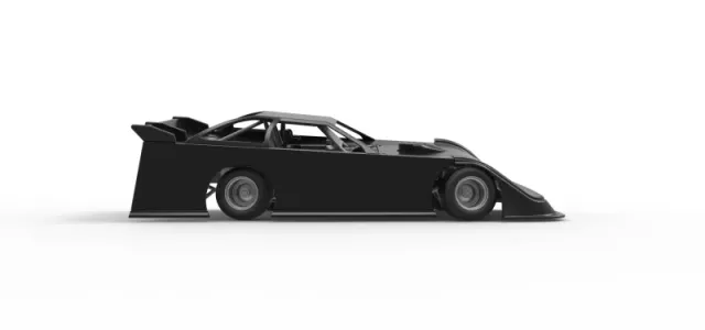 Super Dirt Late model for Pavement while turning Scale 1:25 — Фото 22 из 30