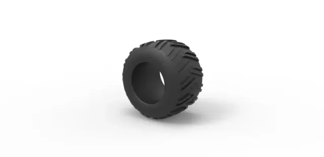 Diecast old school pulling truck tire 3 Scale 1:25 — Image 7 of 9