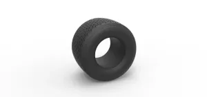 Diecast Dirt Sprint racing tire 18 Scale 1:25
