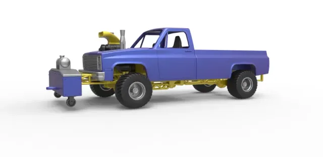 Diecast pulling truck 4wd Scale 1:25 — Фото 2 из 30