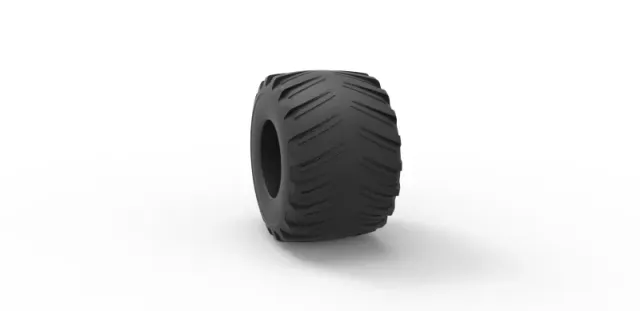 Diecast Monster Jam tire 15 Scale 1:25 — Фото 8 из 8