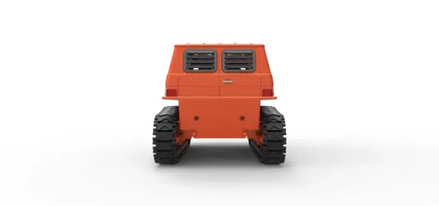 Vintage Monster tank Version 3 Scale 1:25 — Image 13 of 31