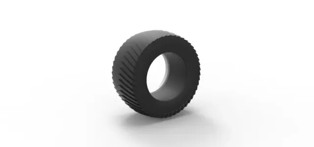Diecast pulling tractor Whitewall rear tire 1 Scale 1:25 — Image 9 of 12